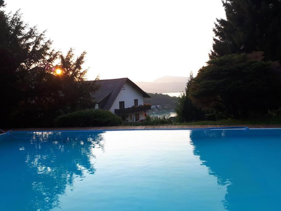Haus Sonnenhang +Seeblick+Pool Райфниц Экстерьер фото